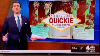 Central Park Love Chapel in New York City on NBC news- Wedding Packages NYC