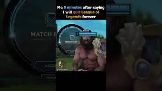 I'm Never Quitting League of Legends #leagueoflegends #leagueoflegendsmemes #lolmemes #gaming