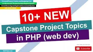 New PHP Capstone Project Ideas