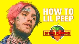 How To Make Lil Peep Sad Guitar Type Beat From Stock Plugins on FL Studio Mobile