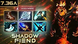 [MIDLANE] MIRACLE SHADOW FIEND 7.36 | 