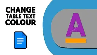 How to Change Table Text Color in Google Docs