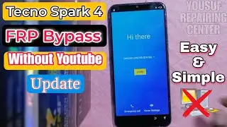 Tecno Spark 4 FRP Bypass Without Youtube🙄Tecno Spark 4 KC2 FRP Bypass