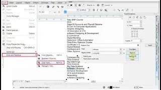 Find and Replace text in coreldraw | how to find and replace text in | Font Search Problem in Corel