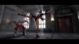 MK: Deception Baraka Vs Mileena full FMV fight!