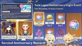 OFFICIAL! Genshin 2nd ANNIVERSARY REWARDS Will Be Revealed