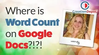 How to Show Word Count on Google Docs | Where is the Word Count on Google Docs?!