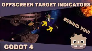 Offscreen & Onscreen Target Indicators - Godot 4 3D UI Tutorial