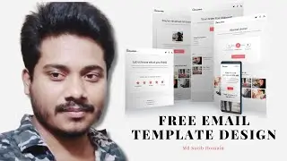 Free Email Template Design | free email templates for Gmail | Sazib IT Academy | Md Sazib Hossain