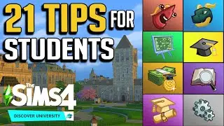 Tips for Students & Attending School: The Sims 4 Discover University Gameplay Guide