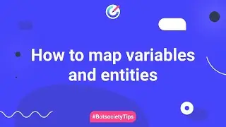 How to map variables and entities