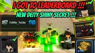 My New Shiny Deity got me to Leaderboard !!!! - Started 1 month late and got DPS Leaderboard !!