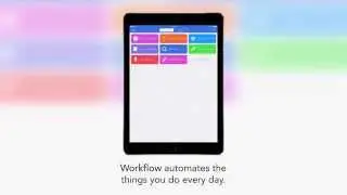 Workflow Sneak Peek