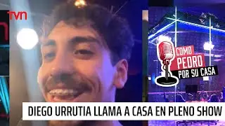 ¡Desde pleno show!: Diego Urrutia se contactó con Como Pedro por su Casa