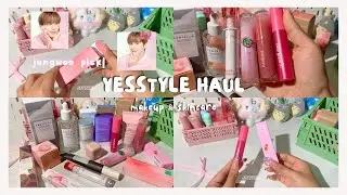 YESSTYLE HAUL 🐰👛 lip swatches, jungwoo pick, kbeauty haul