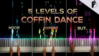 5 Levels Of Coffin Dance | NOOB to EXPERT BUT...