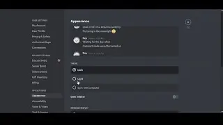 If  you turn on light mode in discord