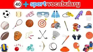 40 Sports Items Name in English With Pictures | Sports Equipments