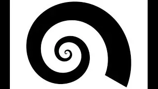 How to create a tapered vector spiral in Inkscape