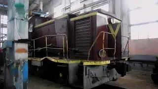КАК УМИРАЕТ ТЕХНИКА.  ТЕПЛОВОЗ ТГМ23В-1350