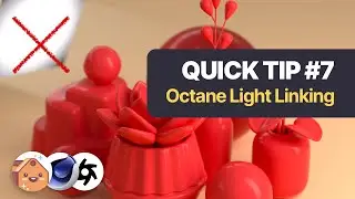 C4D | Quick Tip #7 - Octane Light Linking