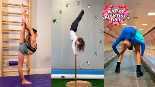 Gymnastics Flexibility and Contortion Skills TikTok Compilation 2024 #valentinesday