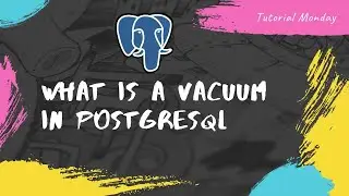 Tutorial 30-What is a vacuum in PostgreSQL | PostgreSQL Vacuum