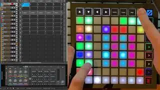 New Novation Launchpad Drum Mode Features - DrivenByMoss 14.1 (Bitwig Studio)