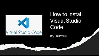 How to download and install Visual Studio Code (VSCode)