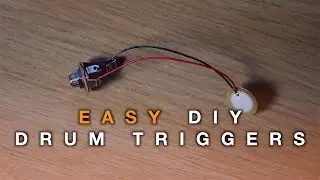 Make YOUR OWN DIY Drum Triggers - EASY | Free Drum Lesson - Rohan Bumbra