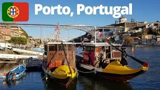 PORTO TRAVEL VLOG - Old Town, Views, Churches, Cais da Ribeira