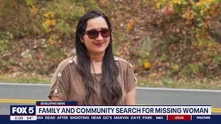 Family and community search for missing woman