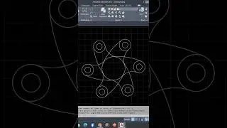 Simple AutoCAD 2D Drafting Exercise #autocad #2ddrawings #sketching