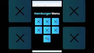 Hamburger Menu in HTML and CSS only