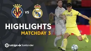 Highlights Villarreal CF vs Real Madrid (2-2)