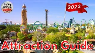 Universal's Islands of Adventure ATTRACTION GUIDE - 2023 - All Rides - Universal Studios Orlando