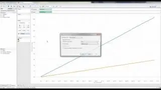 Display both running total of the percentage of total on Tableau chart