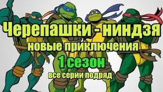 Черепашки-ниндзя все серии подряд - 1 сезон