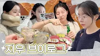 지우의 일상 브이로그🫧 | 정대표의 회사 업무📑 | 주말 쇼핑🛍️ | 부부 모임🍰🍷 (ENG/JPN)