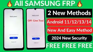 Finally 2 New Method🔥-All Samsung FRP Bypass 2024 All Android 12/13/14 | Google Account Remove