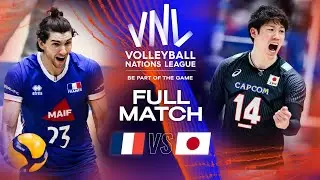 Japan beating 2024 VNL champions! 😳🔥 - Japan vs. France - Full Match | Men's VNL 2023