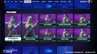 Fortnite Item Shop - RARE ZOMBIE SOCCER SKINS ARE BACK! [October 11th, 2023]