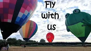 Hot air balloon Landings (meet HYLA the FROG and friends)