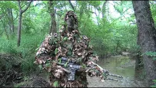 SNIPER CAMO - KMCS Ghillie Review By Brent0331