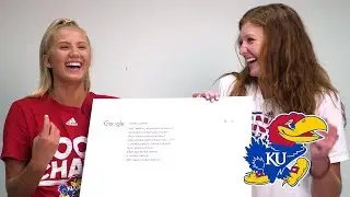 Annika & Gabby Autocomplete // Kansas Volleyball // 8.28.2018