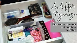 BATHROOM DRAWER DECLUTTER | Organize & Declutter With Me | THIS OR THAT