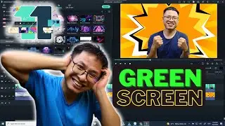 DIY HOME Green Screen Setup and How to Edit Video in Filmora 11