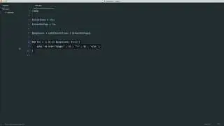 PHP Basics: Looping: The FOR loop (19/35)