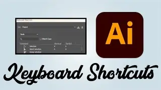 How to find Shortcuts in Adobe Illustrator