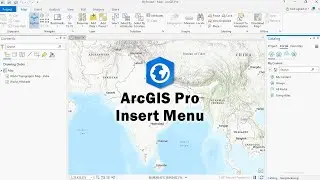 ArcGIS Pro Tutorial: Insert Menu